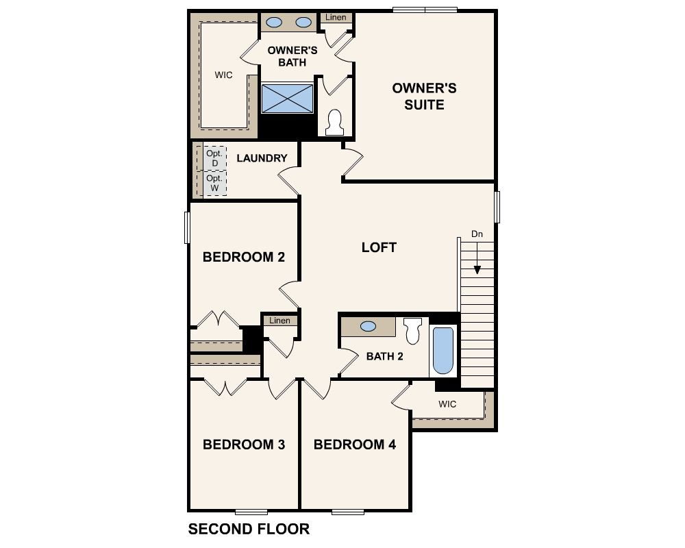 Mitchell Second Floor