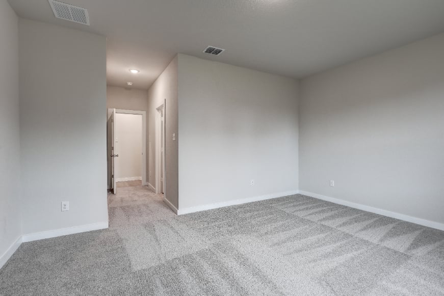 A room with white walls.