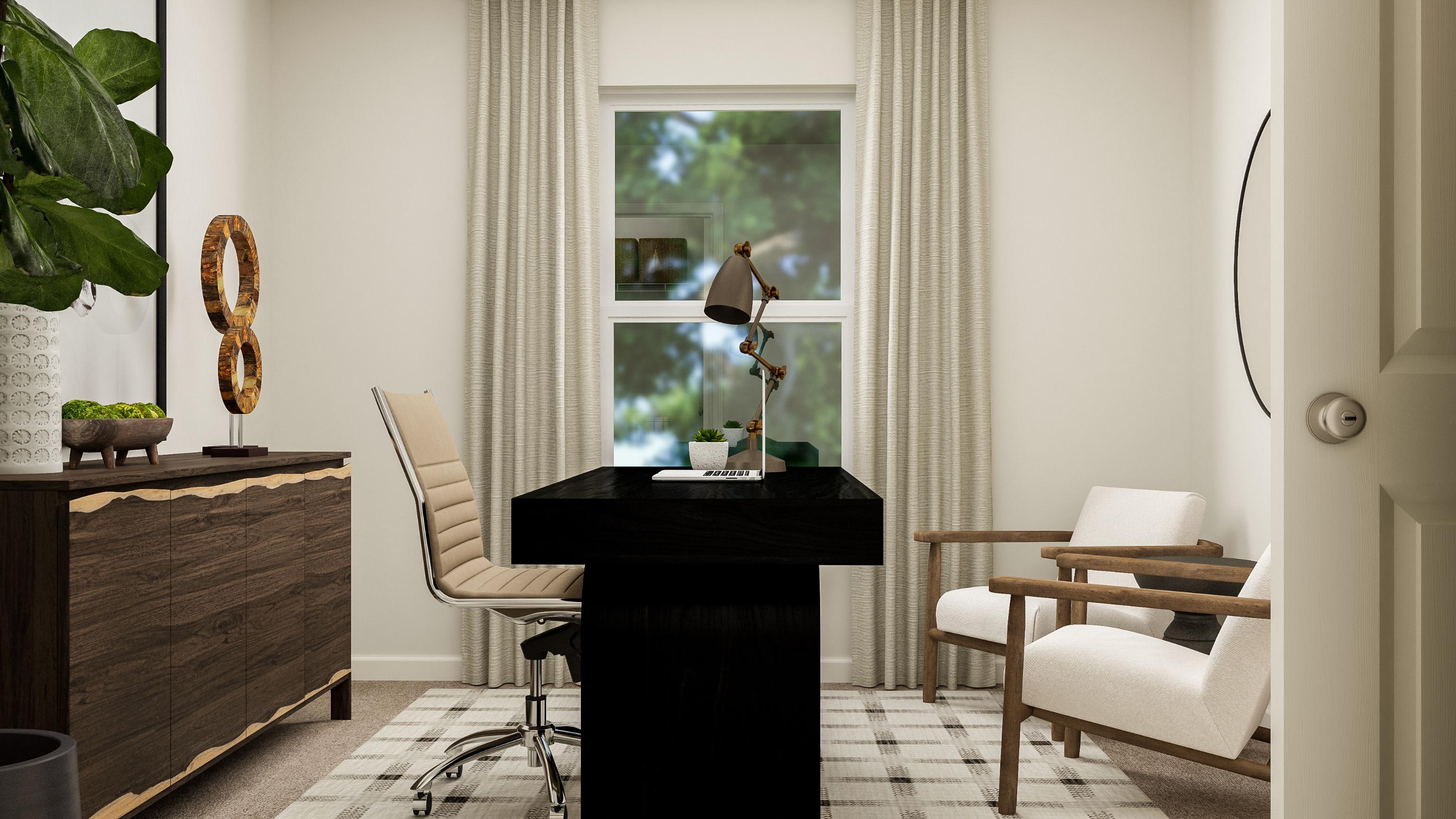 A living room with a piano and a window.